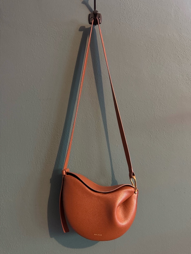 Polne Paris Tonca Bag In Textured Cognac, Like New